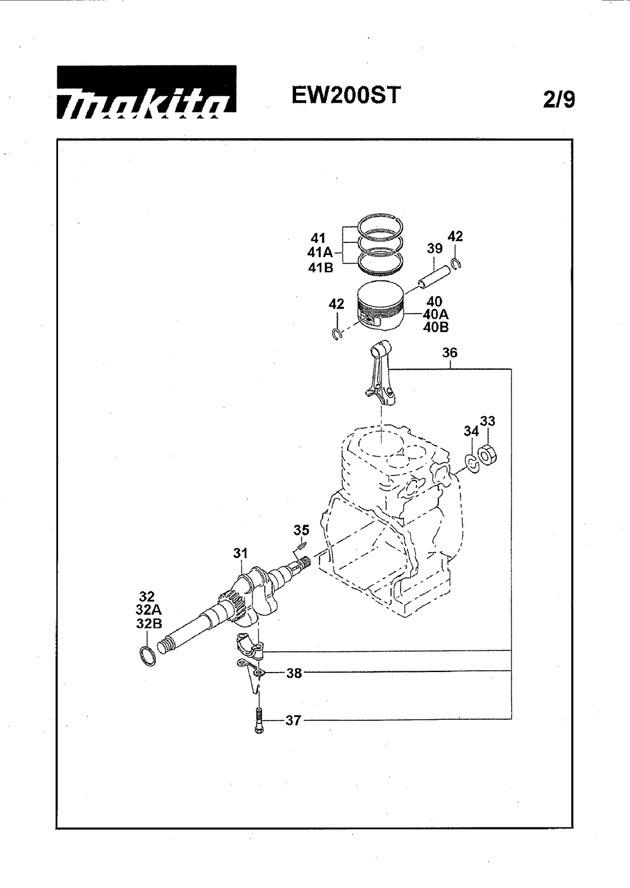 Makita EW200ST 4 Stroke 2