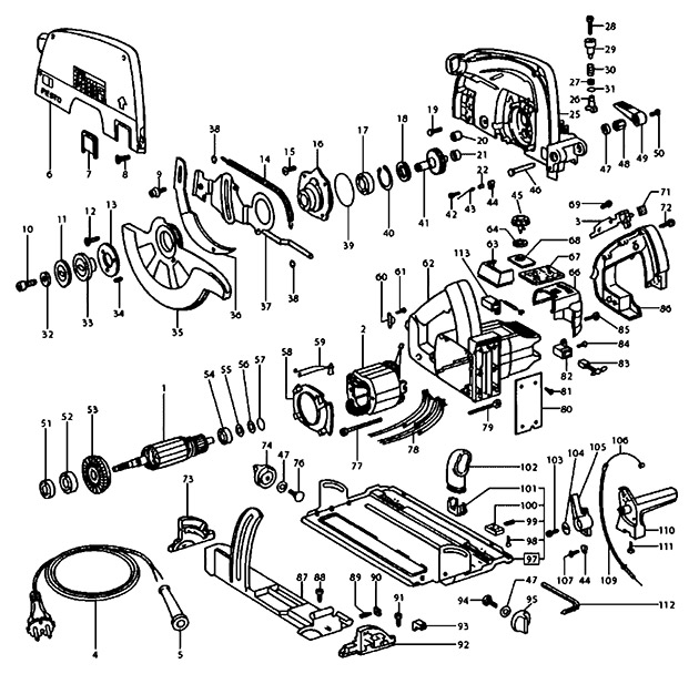 Festool 487273 Ap 85 E Circular Saw Spare Parts 487273