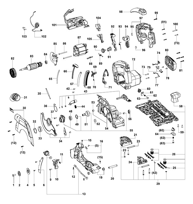 Festool 10008474 Hk 55 Ebq-plus Corded Circular Saw 230v Spare Parts 10008474