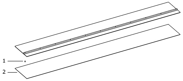 Festool 482543 Aup 1750 Saw Guide For Axt 50 La Spare Parts 482543