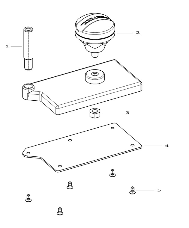 Festool 486058 Router Angle Arm Edging Plate Up - Of Spare Parts - Part ...