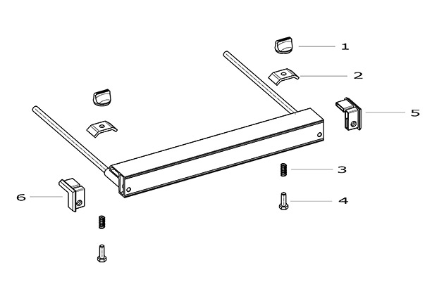 Festool 491469 Ts 55 Plunge Saw Parallel Side Fence Pa Spare Parts 491469