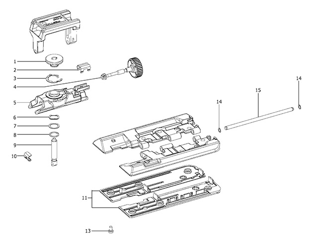 Festool 496334 Wt-ps400 Jigsaw Angle Table Spare Parts 496334