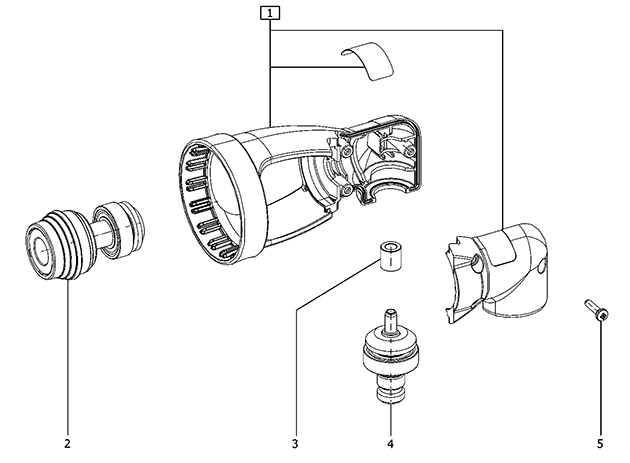 Festool 496997 Xs-as Angle Attachment For Cxs Spare Parts 496997