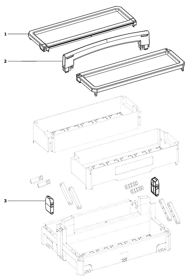 Festool 499901 Sys-sb Systainer Storage Box Spare Parts 499901