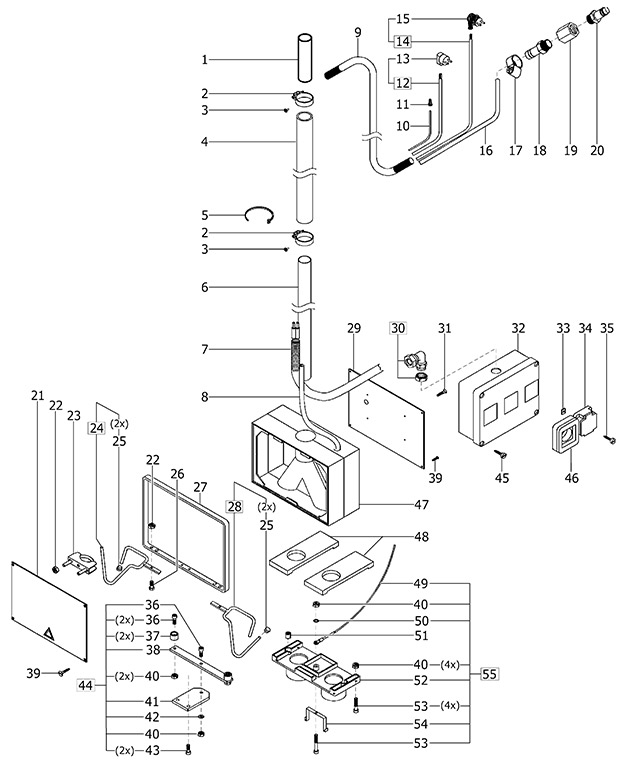 Festool 583269 Boom Arm System Energy Box Spare Parts 583269
