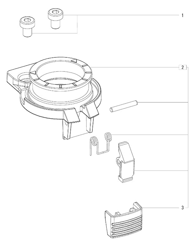 Festool 10018413 Os-a Oscillating Multi Tool Clamp Spare Parts 10018413