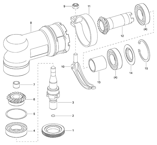 Festool 768300 Au-dr 20 Right Angle Chuck Attachment Spare Parts 768300