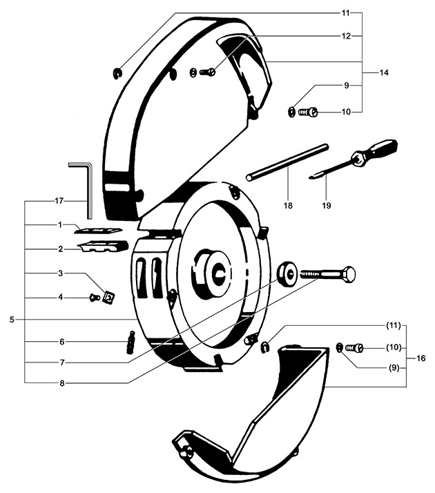 Festool 769539 Circular Saw Planer Adaptor Set Spare Parts 769539