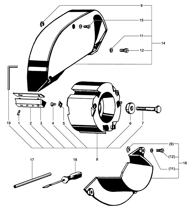Festool 769540 Router Milling Set Spare Parts 769540