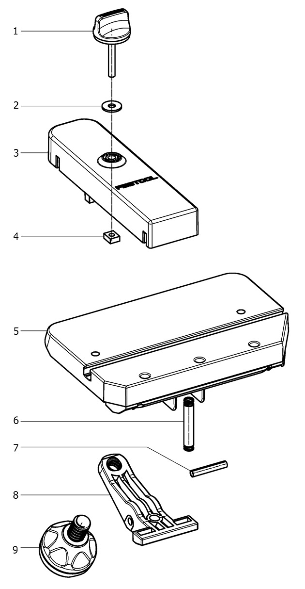 Festool 494317 Ab-ks 120 Crown Stop Spare Parts 494317