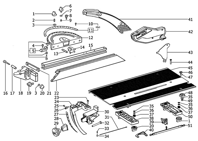 Festool 493955 Module Mounting Spare Parts 493955