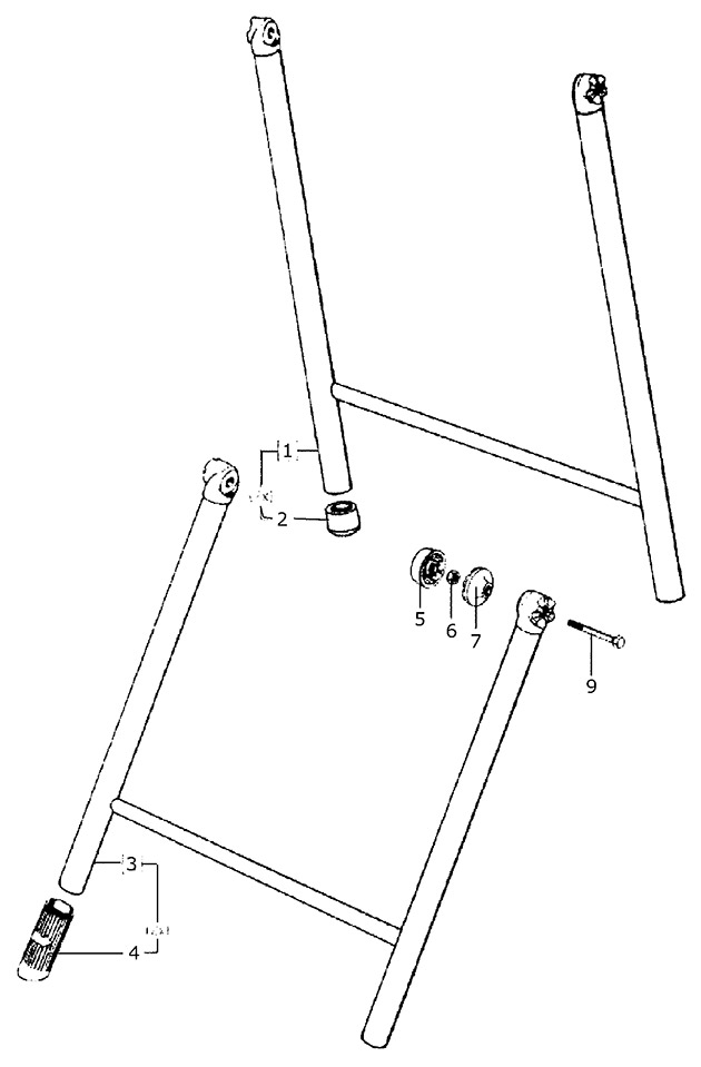 Festool 483014 Table Trim Saw Foldaway Legs Spare Parts 483014