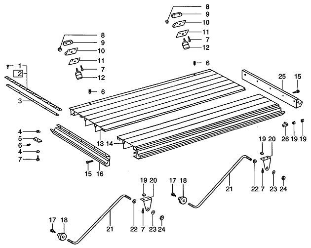 Festool 488060 Cs 70 Vb Extension Table Spare Parts 488060