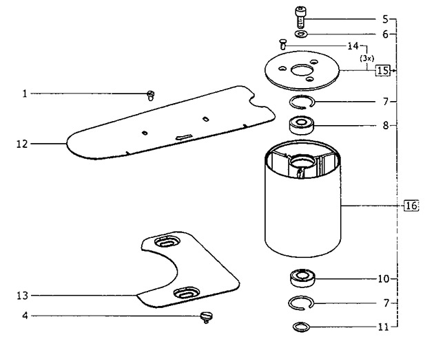 Festool 488031 Sanding Drum Spare Parts 488031