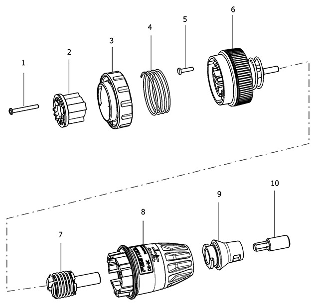 Festool 493543 Depth Stop Dd-dc Chuck Spare Parts 493543