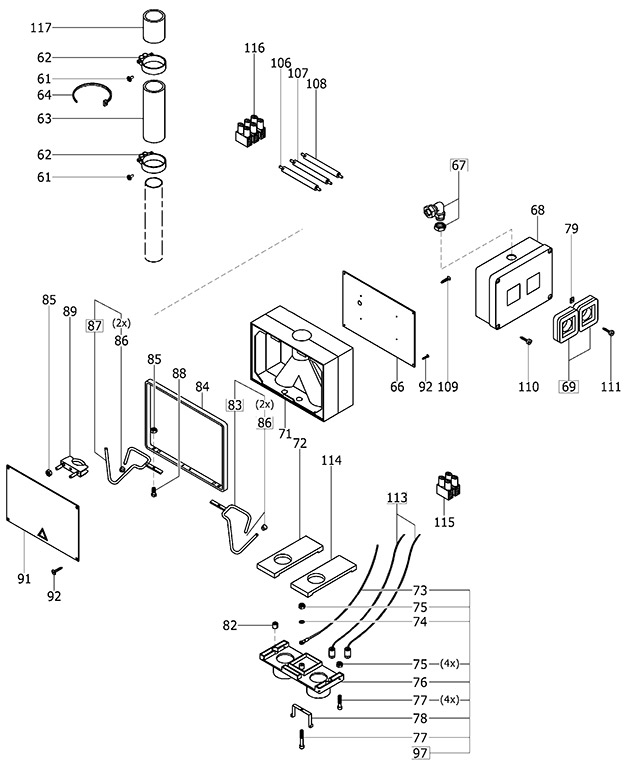 Festool 583808 Boom Arm System Energy Box Spare Parts 583808