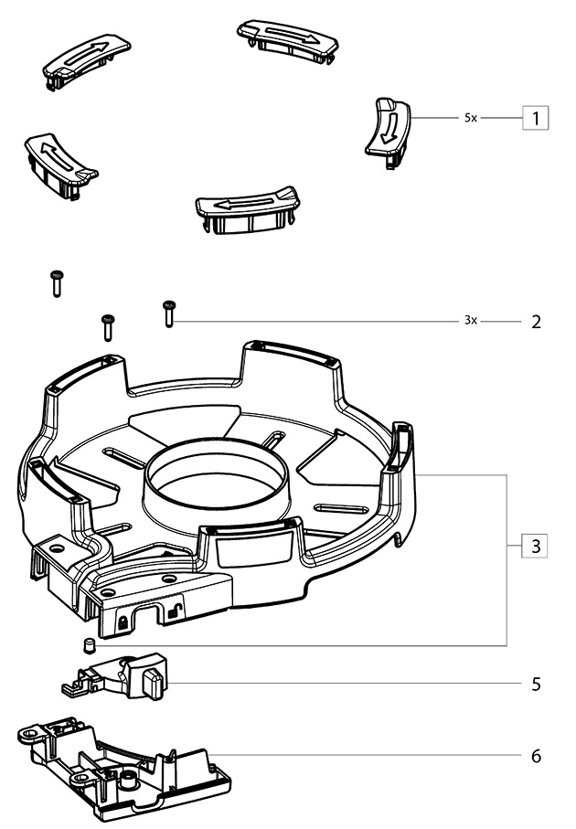 Festool 10002639 Ksp-ka 65 Edge Bander Magazine Spare Parts 10002639