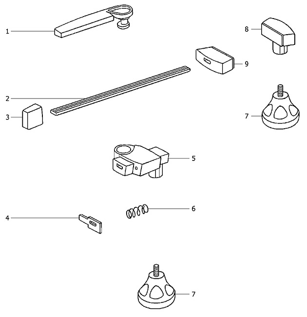 Festool 488030 Mft-sp Fixed Clamps Spare Parts 488030