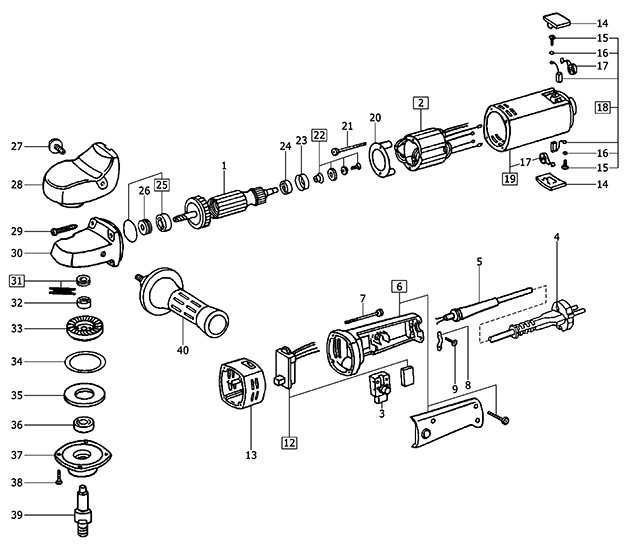 Festool 490041 Rap 150.03 E Spare Parts 490041