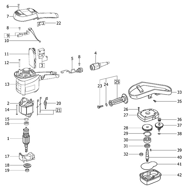 Festool 490035 Rw 1000 Eq Stirrer Spare Parts 490035