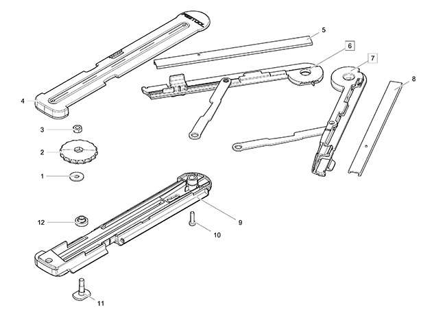 Festool 200127 Bevel For Ks60 Spare Parts 200127