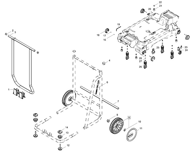 Festool 10020236 Ug-ad-ks 60 Mitre Saw Base Frame Spare Parts 10020236