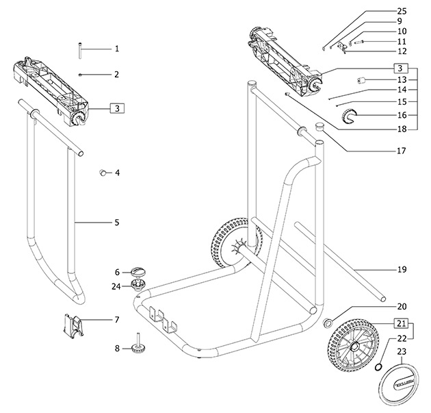 Festool 497351 Ug-kapex Mitre Saw Underframe Spare Parts 497351