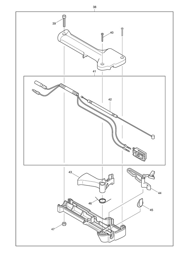 Makita RBC3101 30.5cc Petrol Line Trimmer String Bush Cutter Spare Parts RBC3101