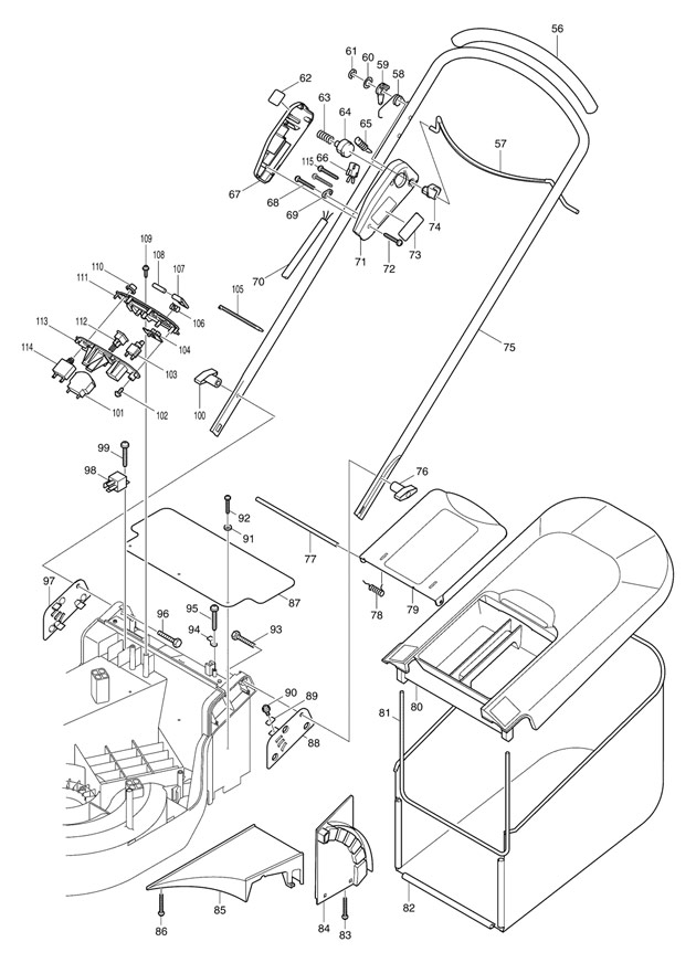 Makita UM401D Lawnmower 16