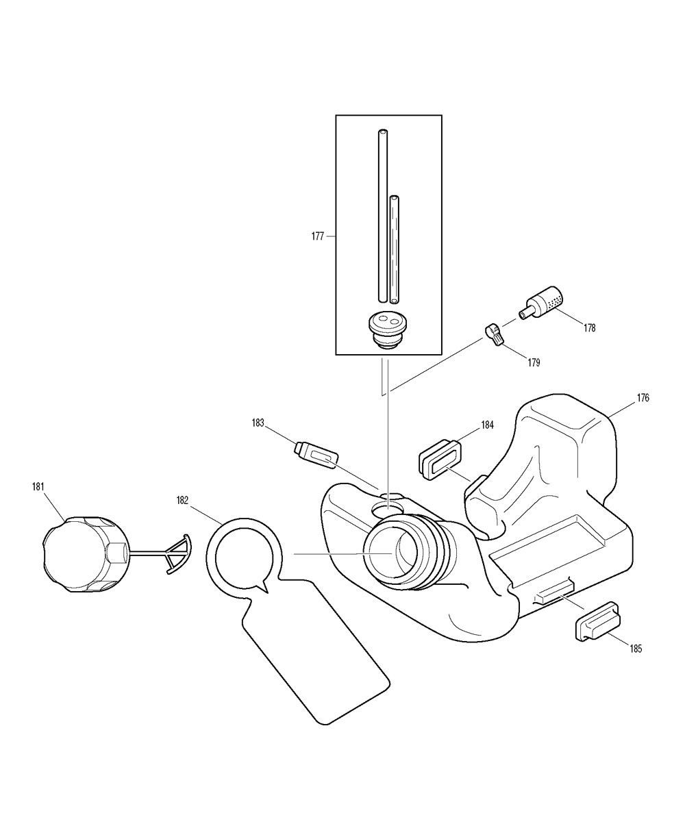 Makita BCX3400 Petrol Brush Cutter Spare Parts Part Shop Direct