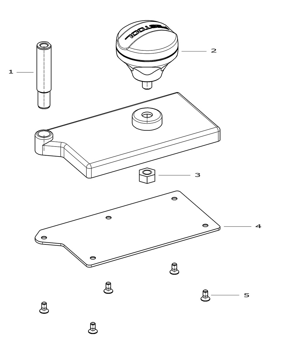 Festool 486058 Router Angle Arm Edging Plate Up - Of Spare Parts - Part ...