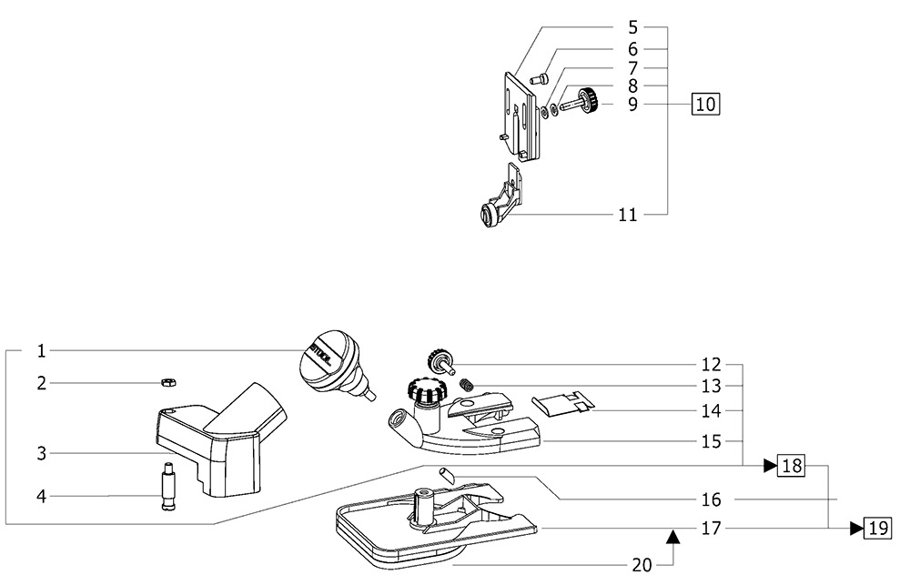 Festool 495165 Router Table Ft - Mfk 700 1,5ø Set Spare Parts - Part ...