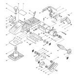 Makita 1806B 110v 240v Corded Planer Spare Parts