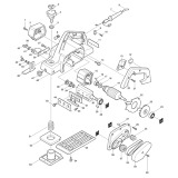 Makita 1923H 110v 240v Corded Planer Spare Parts 1923H