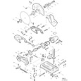 Makita 2414NB 355mm Abrasive Cut Off Saw Spare Parts