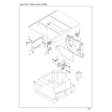 Makita 2702 Cordless 210mm Table Saw 110v Spare Parts 2702