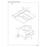 Makita 2702 Cordless 210mm Table Saw 110v Spare Parts 2702