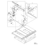 Makita 2704 260mm Corded Tablesaw 110v & 240v Spare Parts 2704
