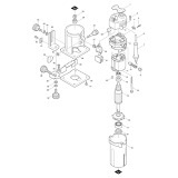 Makita 3703 110v 240v Corded Laminate Trimmer Router Spare Parts
