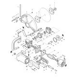 Makita 4110C Corded Angle Cutter 110v & 240v Spare Parts