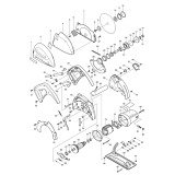 Makita 4131 185mm Metal Cutting Circular Saw Spare Parts 4131