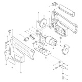 Makita 4300D Cordless 9.6v Jigsaw Cutter Spare Parts