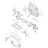 Makita 4320 Corded Jigsaw 110v & 240v Spare Parts