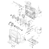 Makita 4324 Corded Orbital Action Jigsaw 110v & 240v Spare Parts 4324