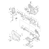 Makita 4333D Cordless 14.4v Jigsaw Cutter Spare Parts