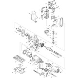 Makita 4341FCT Corded Orbital Action Jigsaw 110v & 240v Spare Parts