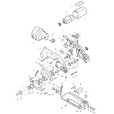 Makita 5093D Cordless 12v 85mm Circular Saw Spare Parts