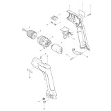 Makita 6019D Cordless 7.2v Drill Driver Spare Parts 6019D