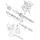 Makita 6311D 12v Nicd Cordless Drill/driver Spare Parts